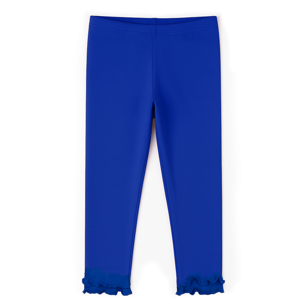 Royal Legging With Ruffle Hem