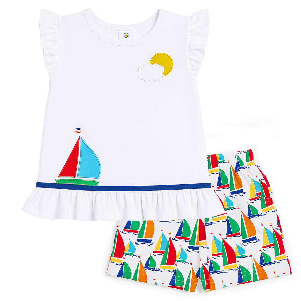 Sailboat Top with Shorts