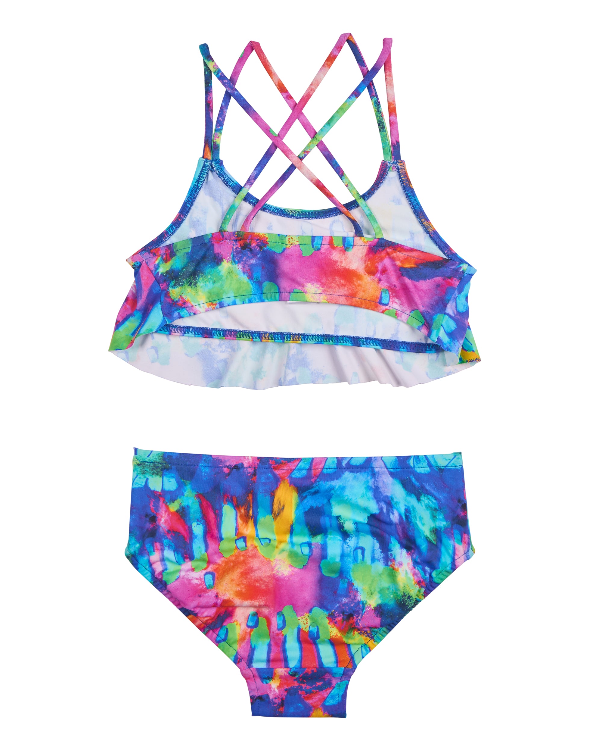 Tie Dye Flutter Bikini