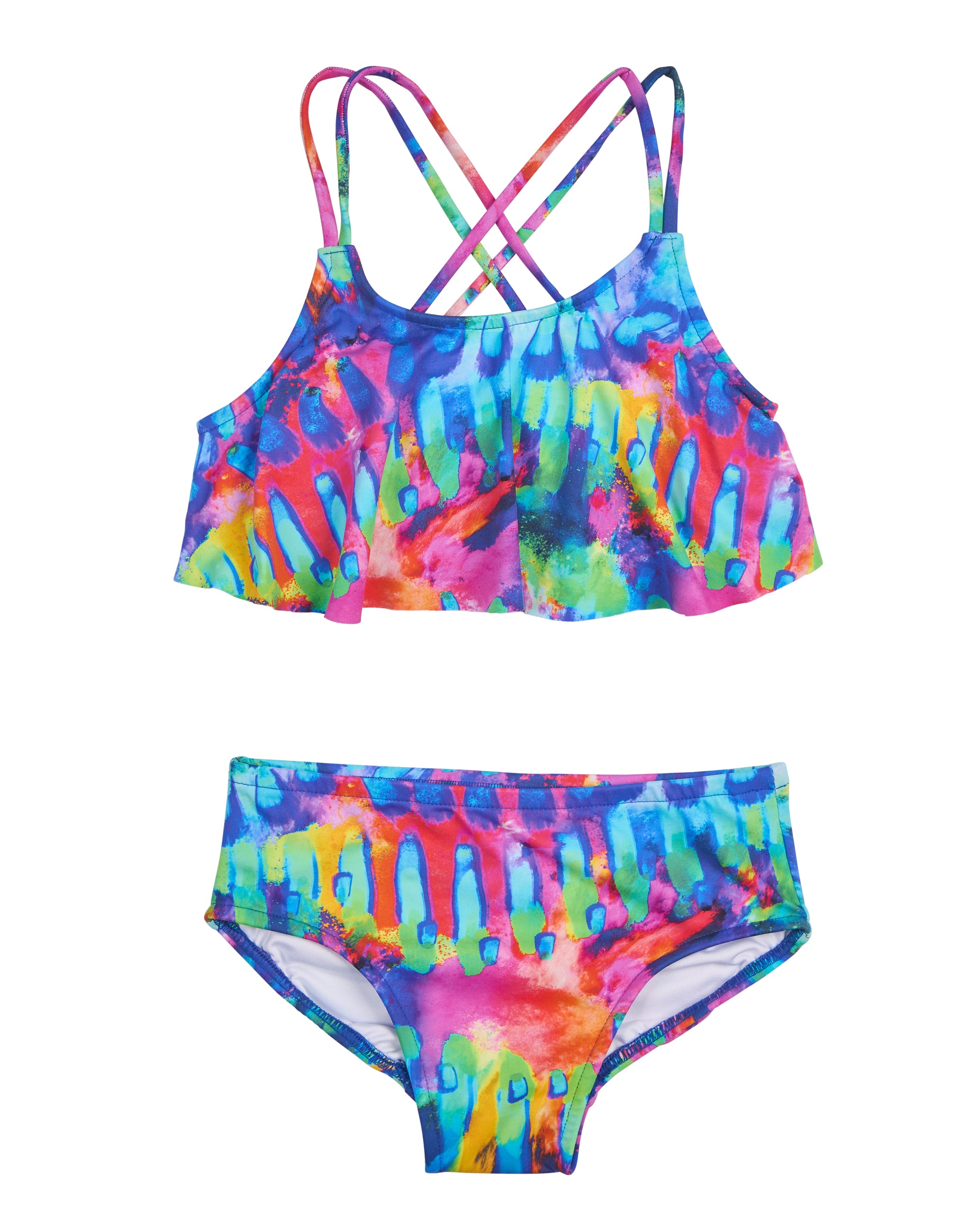 Tie Dye Flutter Bikini