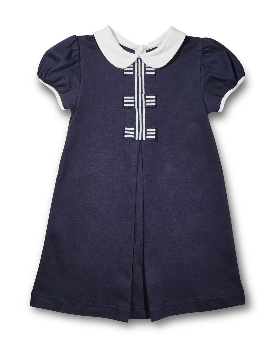 トップス lumignon Ribbon collar spring knit dress Lumignon Ribbon collar spring knit dress - メルカリ