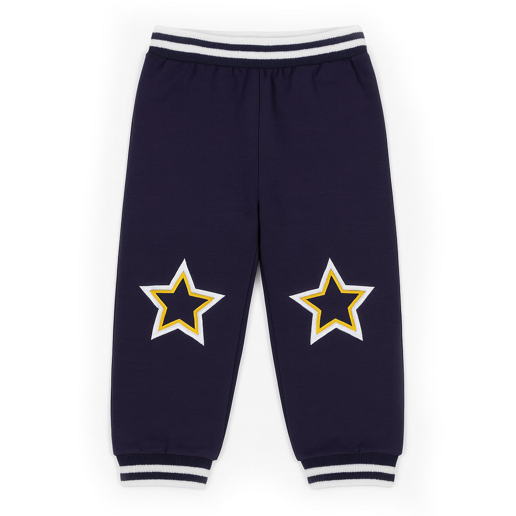 French Terry Pants With Stars