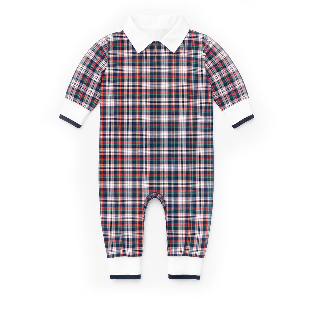 Plaid Knit Longall
