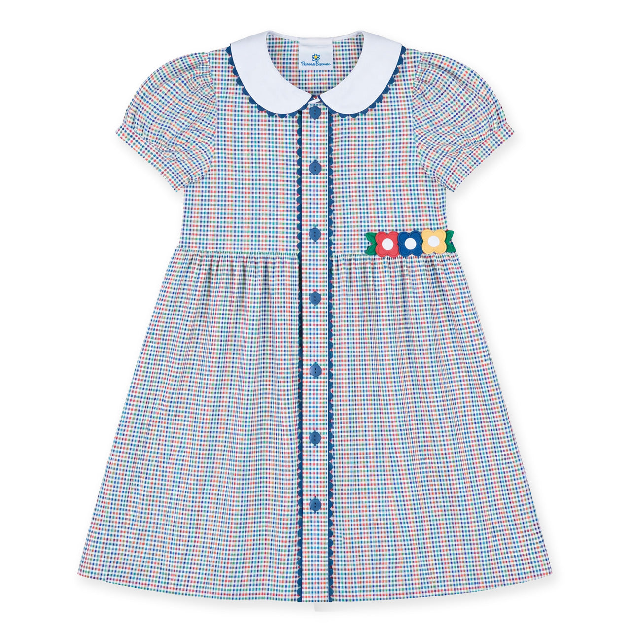 blue plaid dress with collar The Dear Johnny Shirt Dress in Lakehouse Plaid, Size 1X