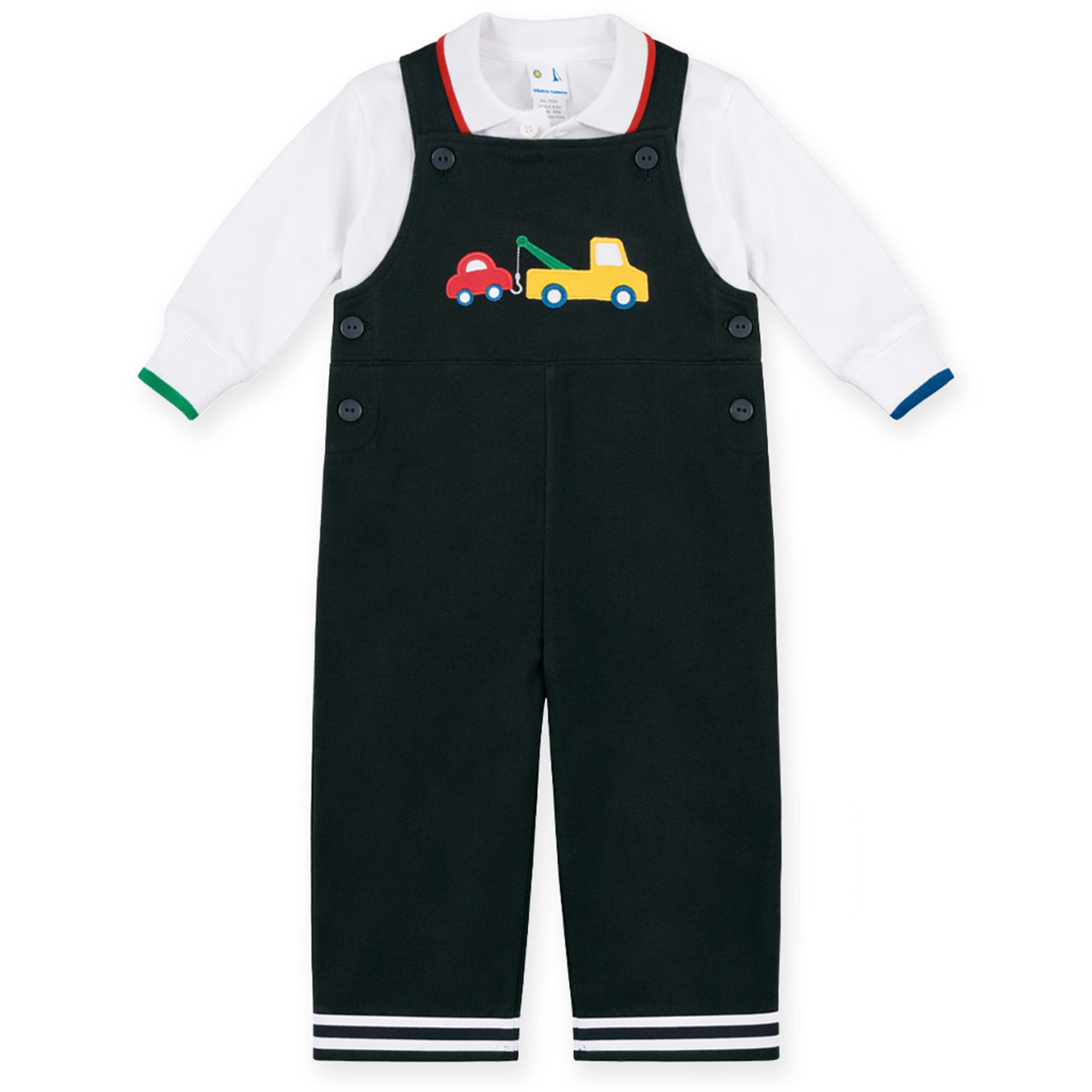French Terry Knit Longall with Tow Truck
