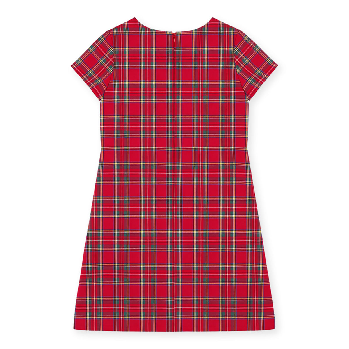 Plaid Dress with Buttons