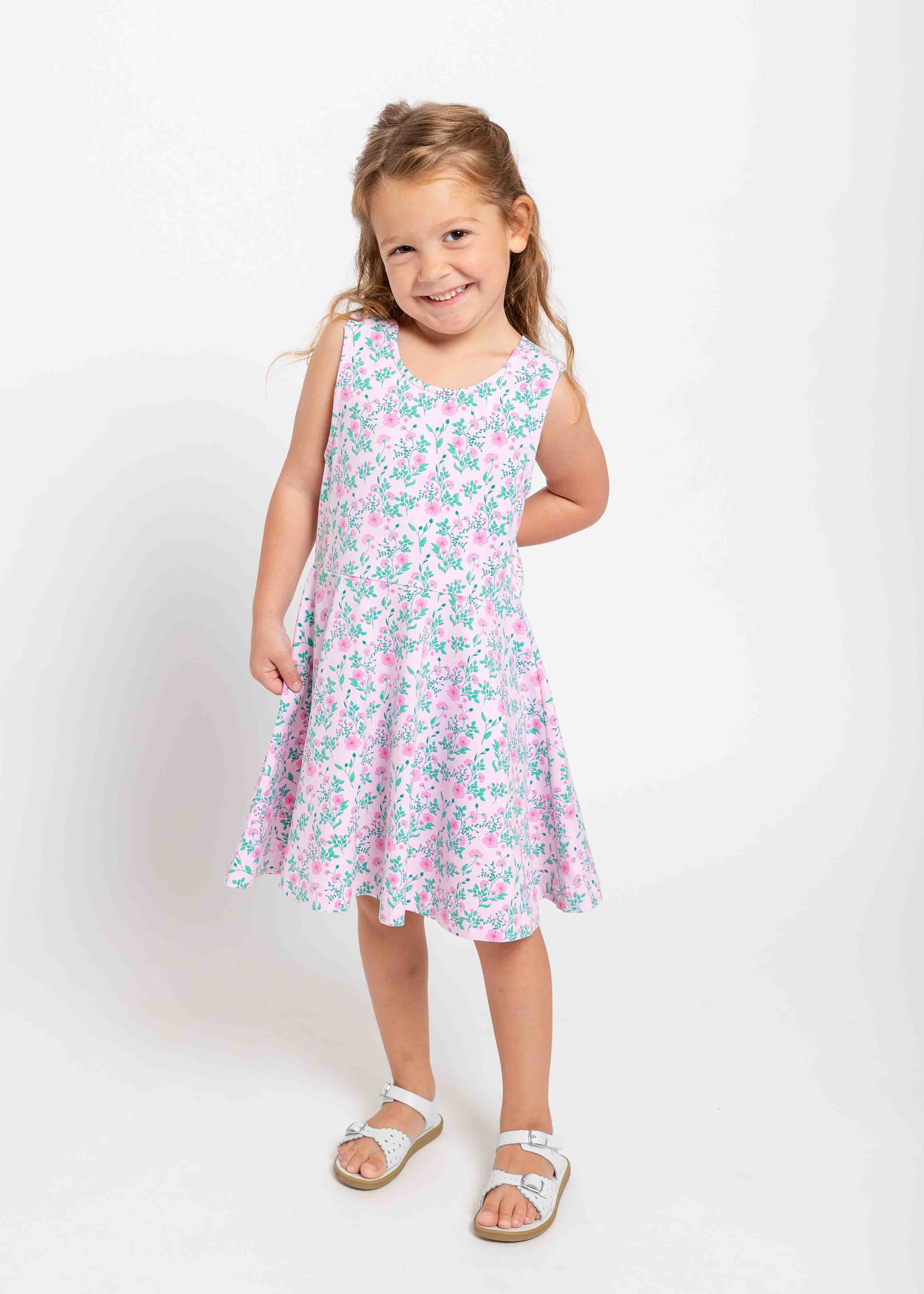 Floral Print Twirl Dress
