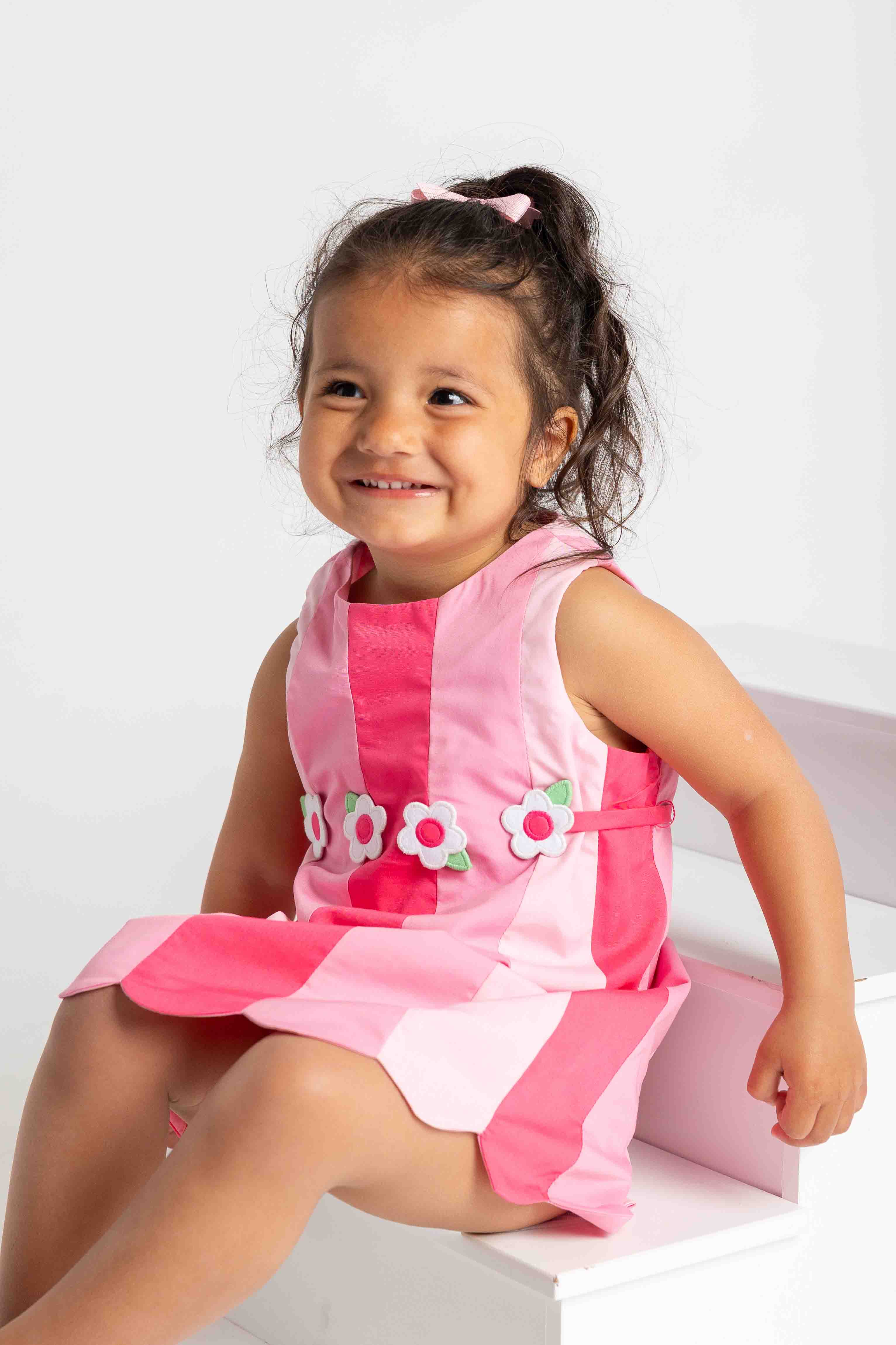 Poplin Panel Dress