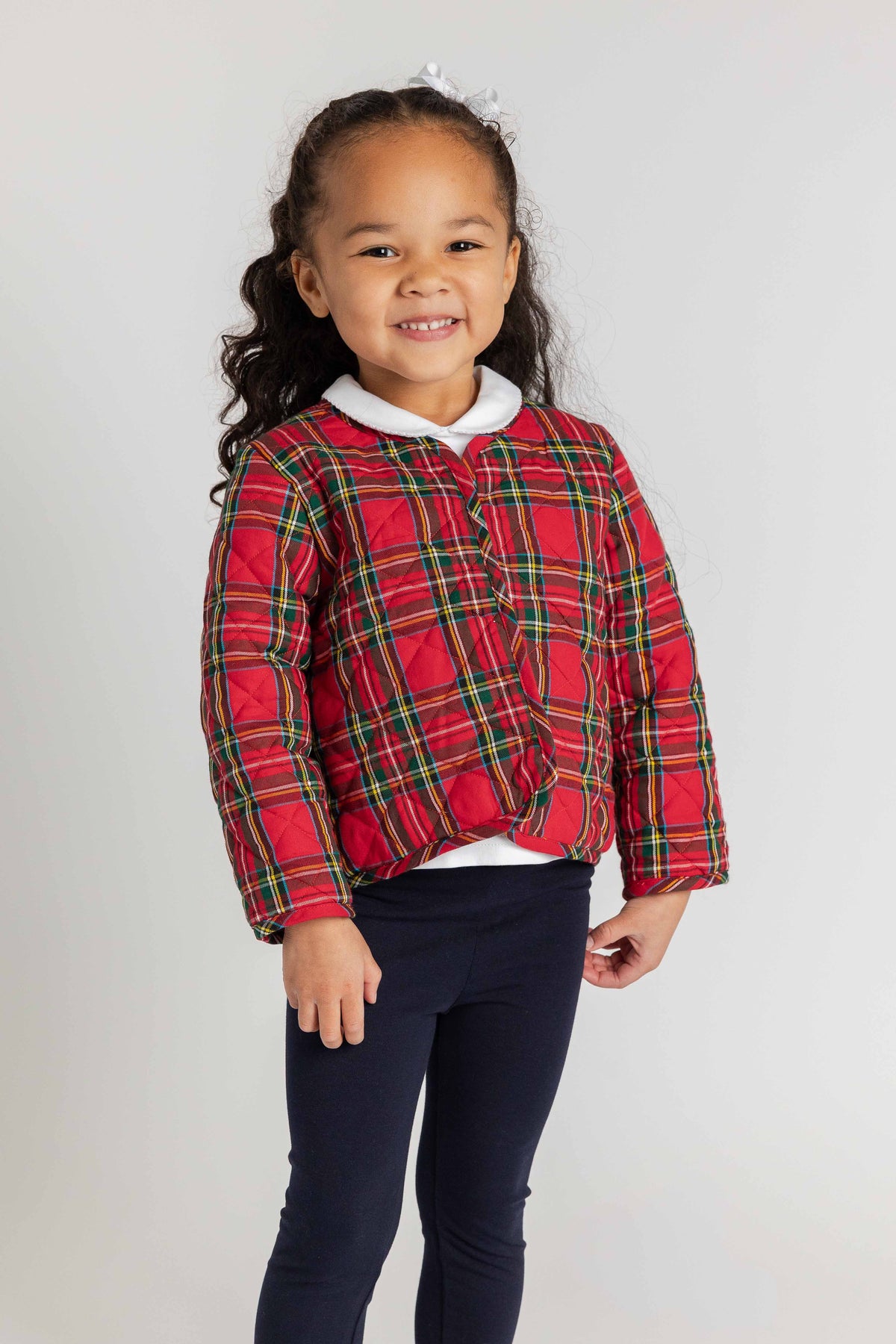 Plaid Quilted Jacket