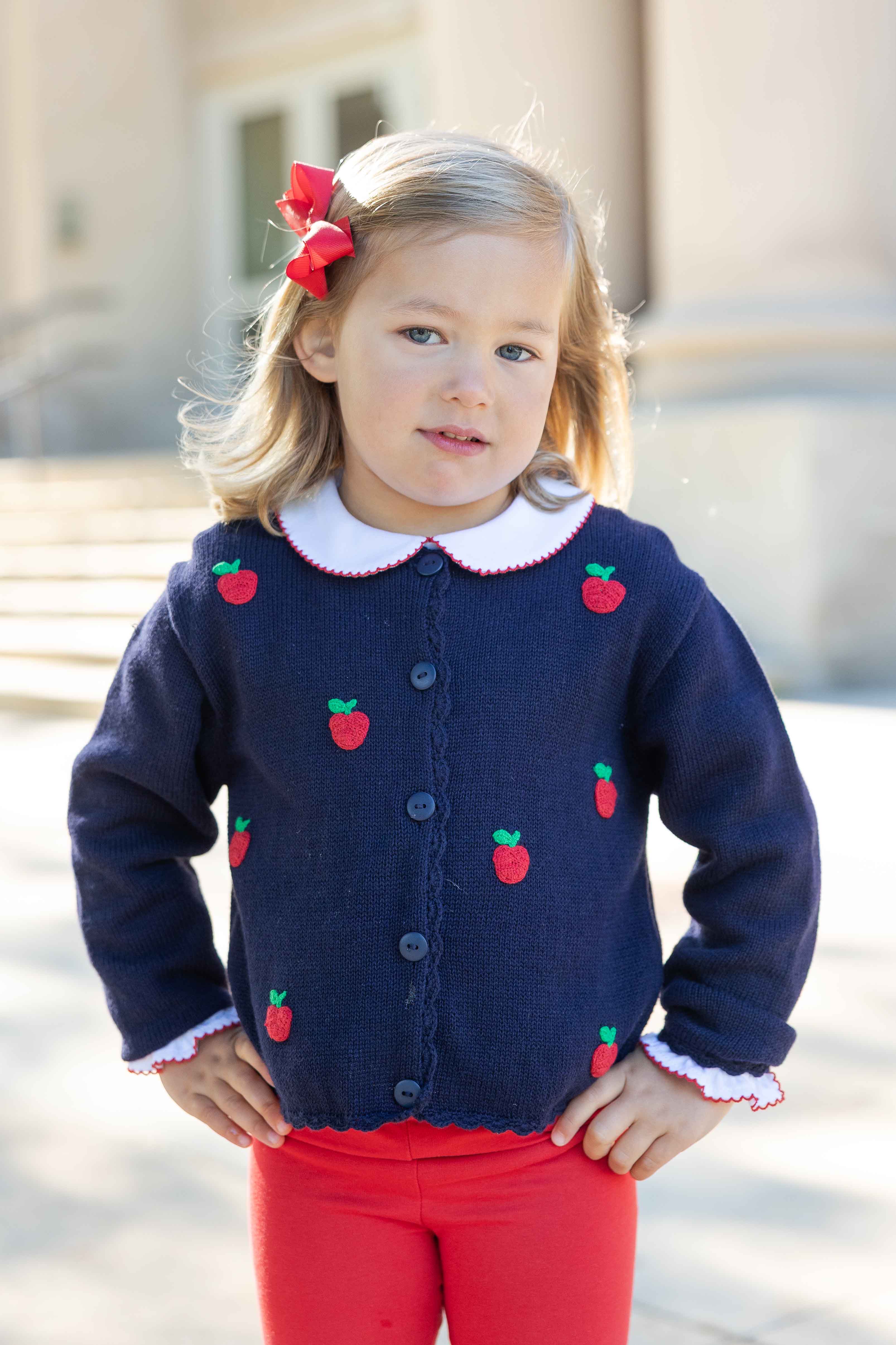 Sweater with Apples