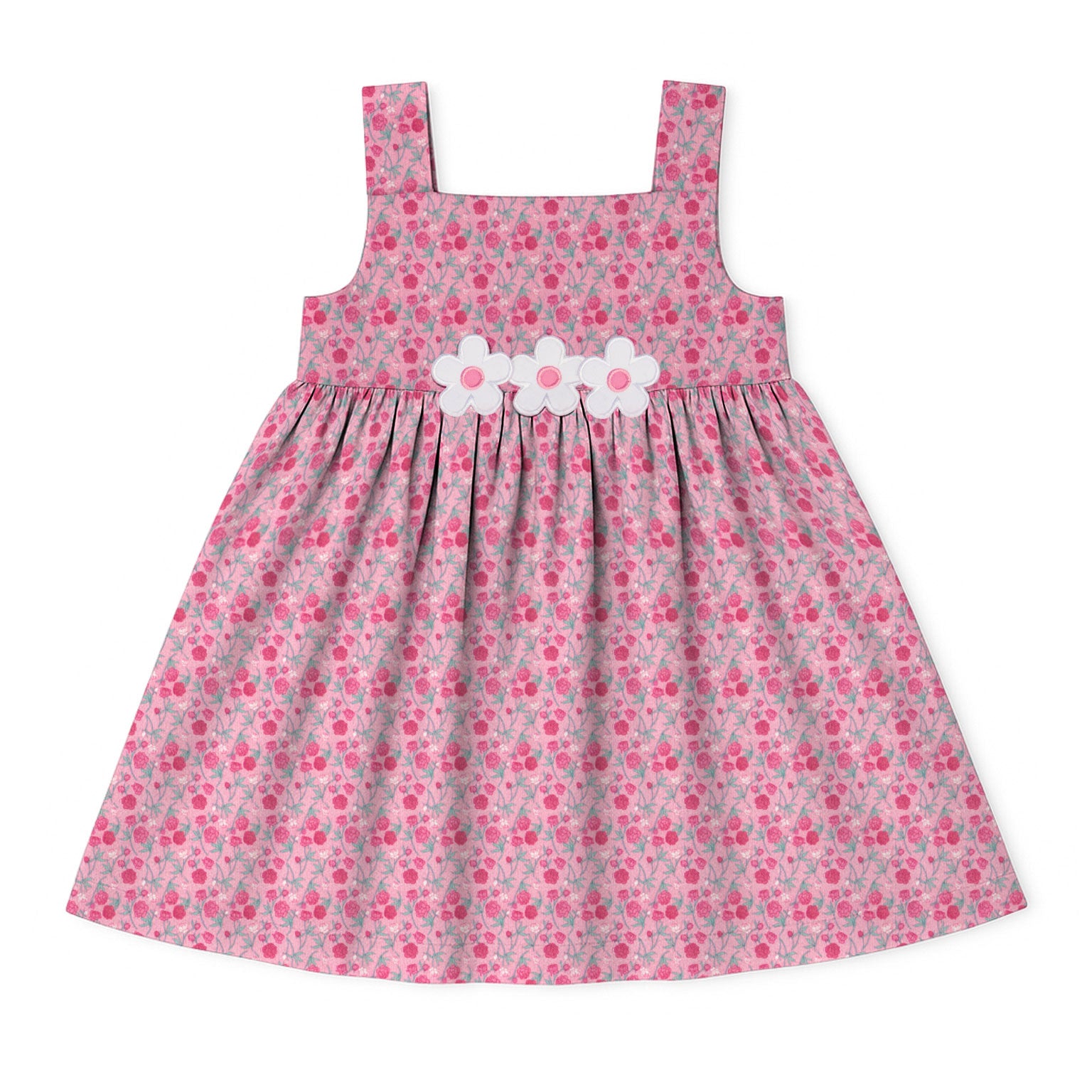 girls pink and green floral corduroy dress fall winter Florence Eiseman Baby Jumper With Flowers Size:L/XL 10-13 (Women's Shoe Size 10.5+ and Men's Shoe Size 9-13) Mother of the Bride 41.5 Wearing Size join-boston