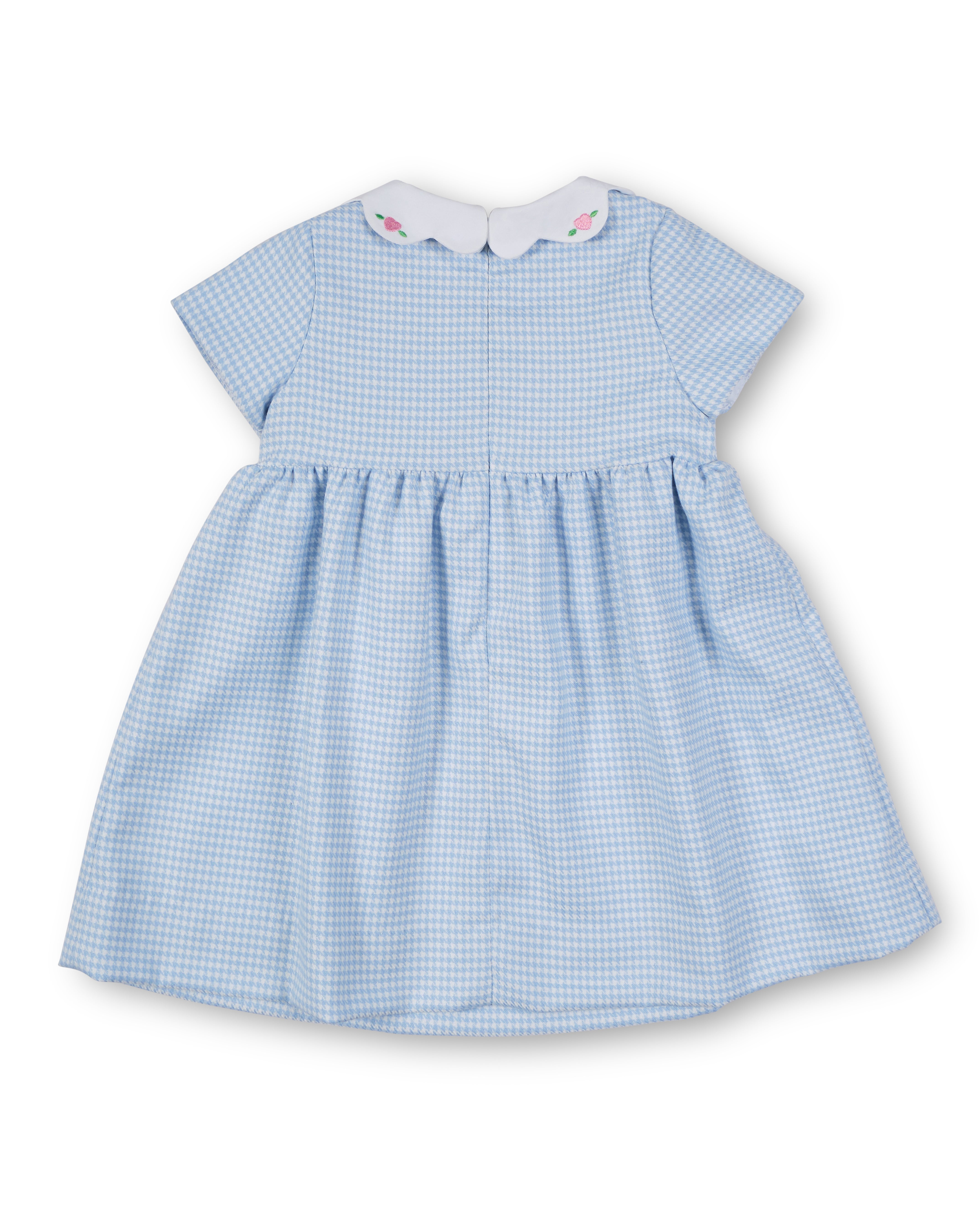 Houndstooth Dress With Hearts