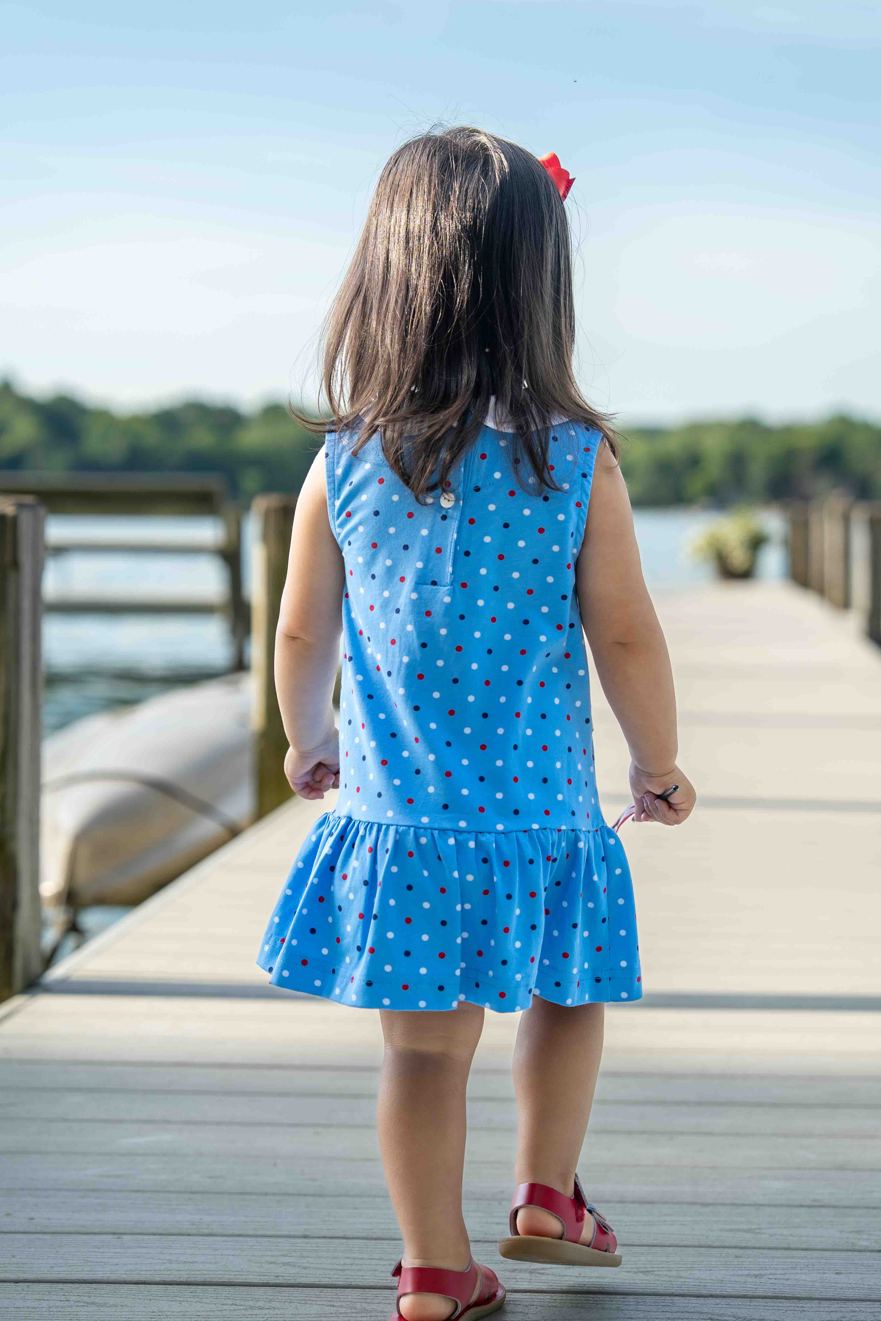 Printed Knit Dress With Flowers