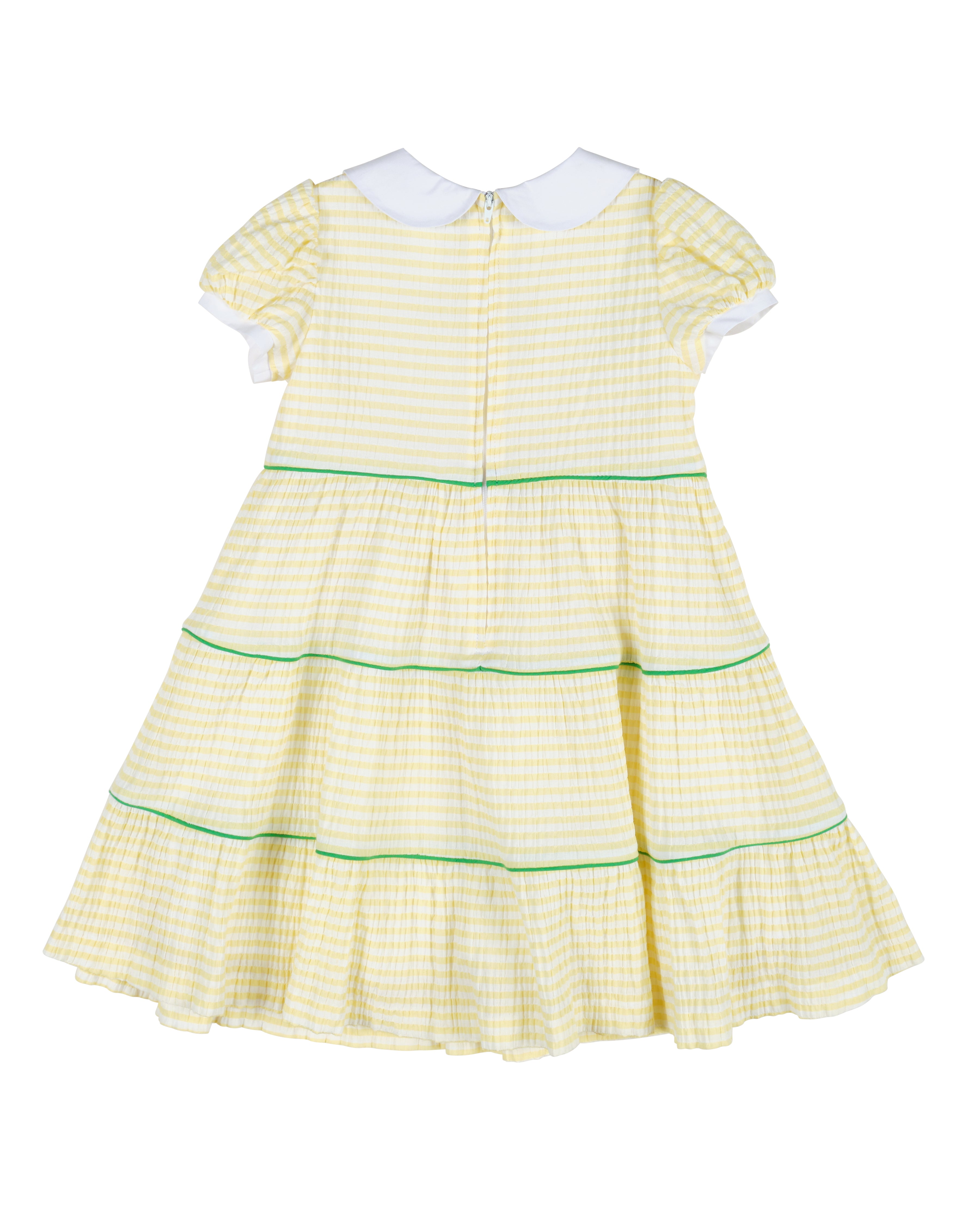 Stripe Dress With Flowers