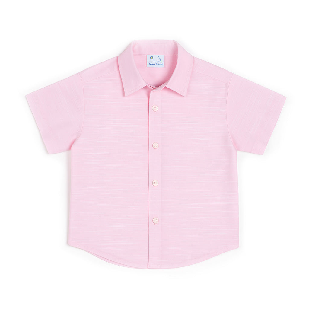 Linen Look Camp Shirt