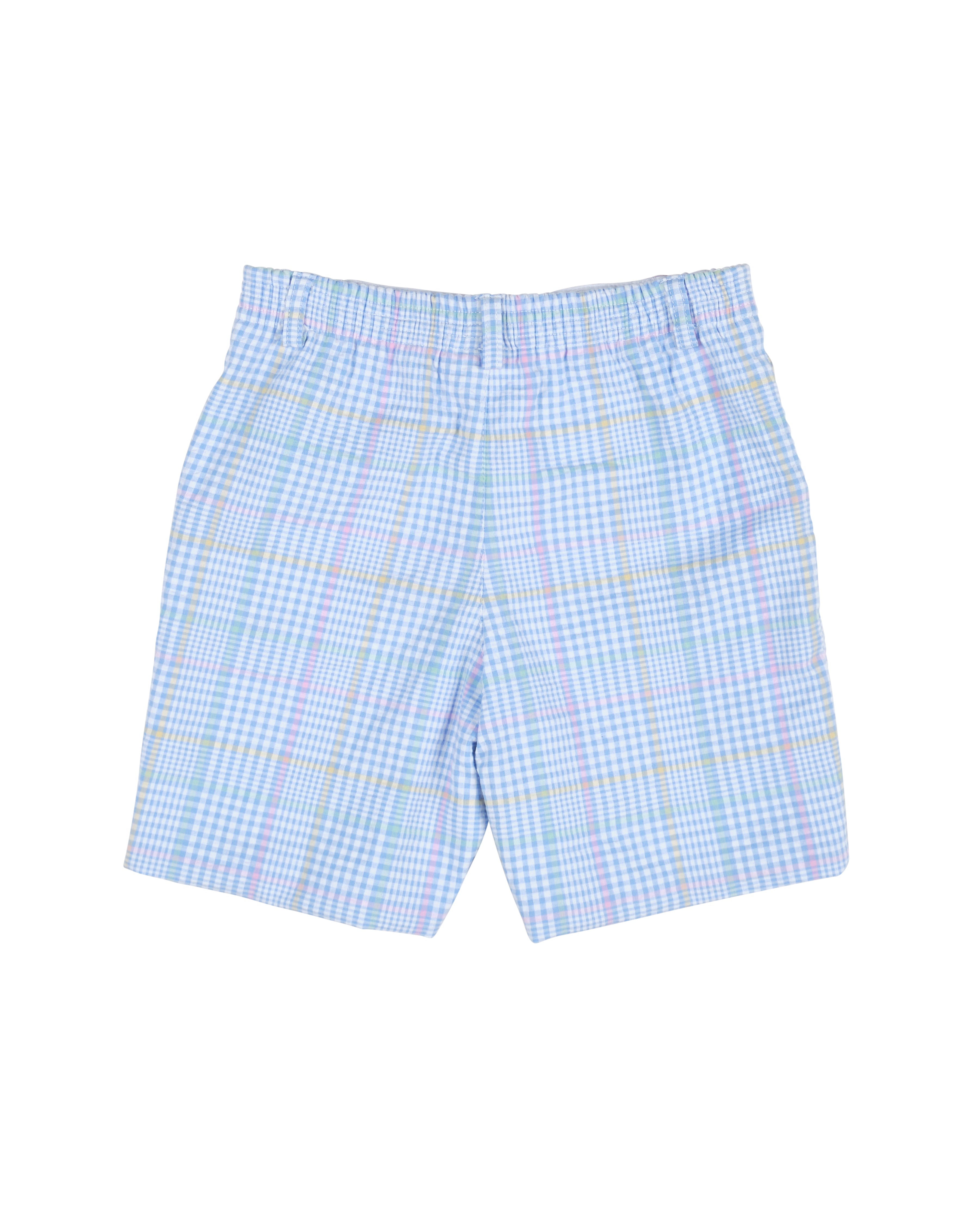 Plaid Seersucker Short