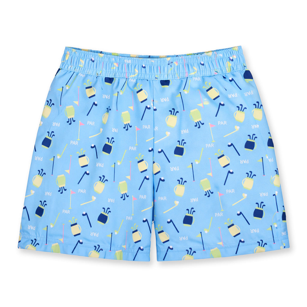 Golf Print Swim Trunk | Florence Eiseman