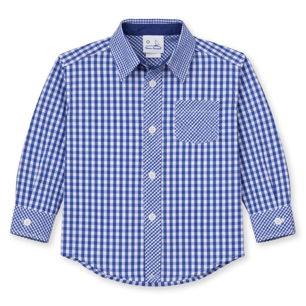 Gingham Button Down Shirt