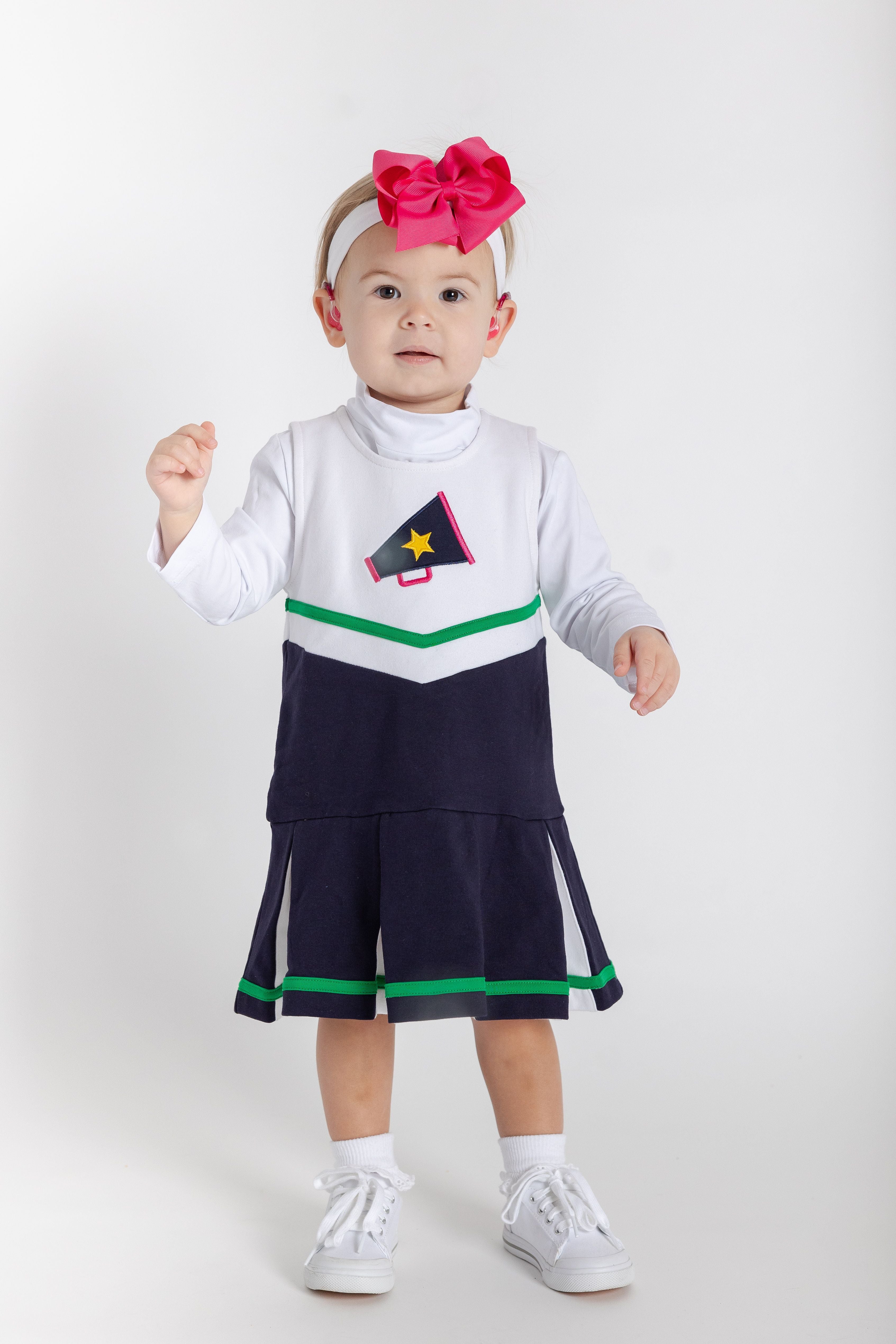 French Terry Jumper With Cheer Megaphone