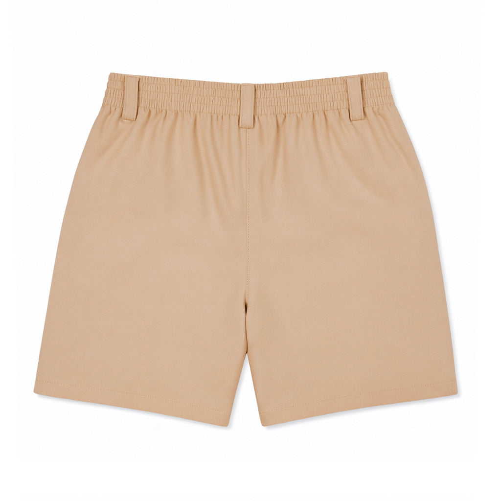 Khaki Linen Look Short