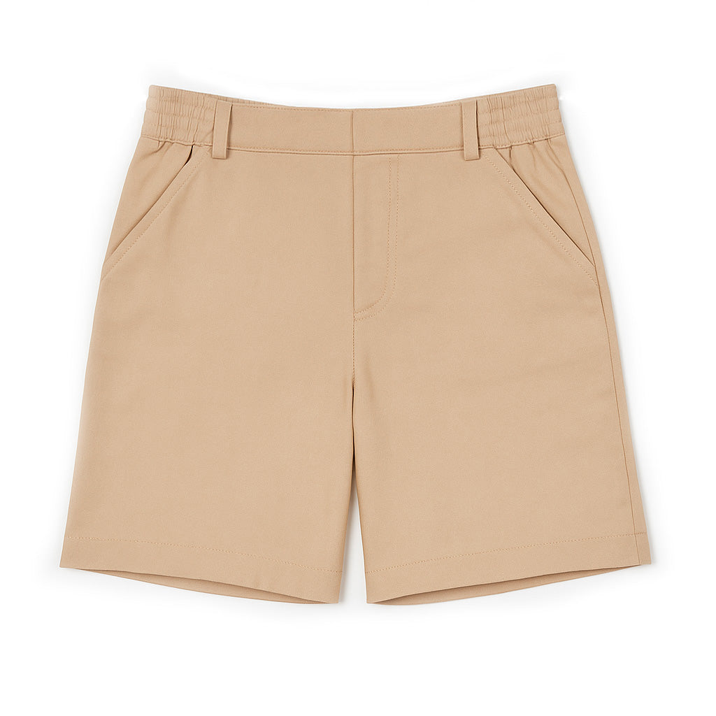 Khaki Linen Look Short