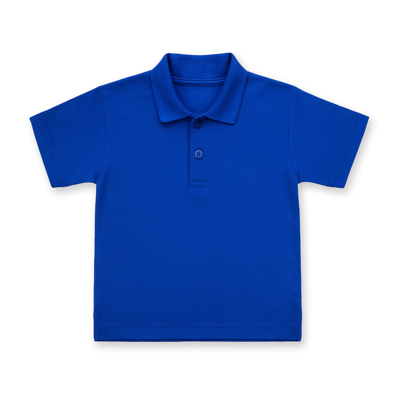 Royal Blue Short Sleeve Polo Shirt