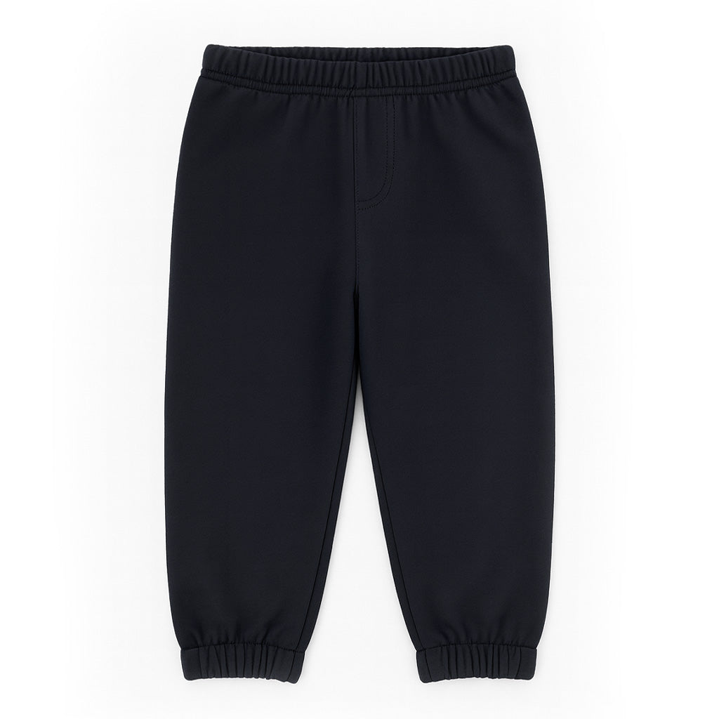 Black French Terry Jogger