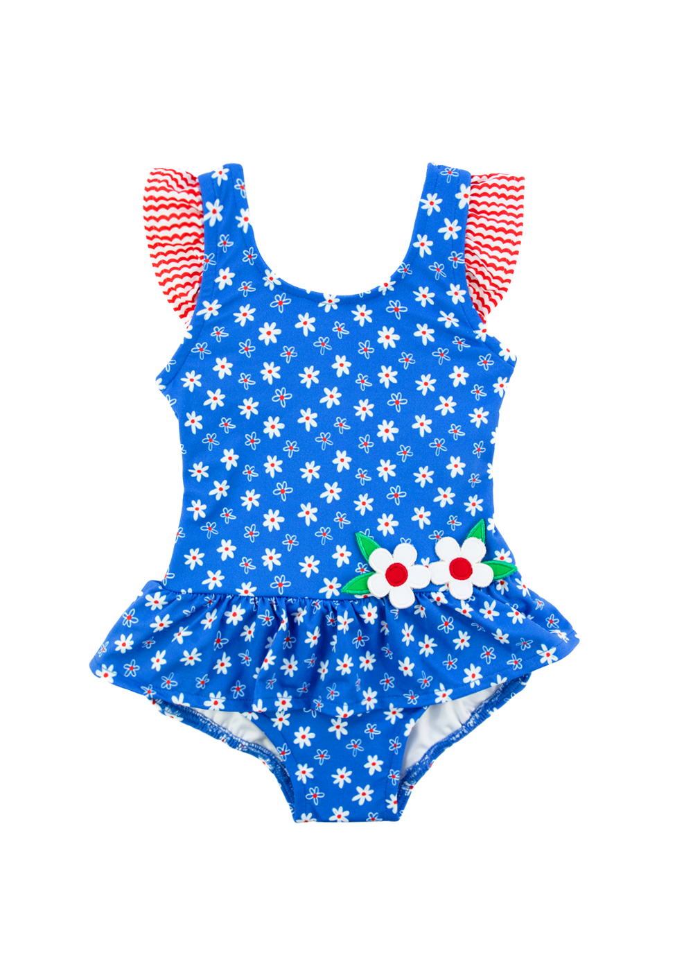 【新品未使用】Swankiss 「Flower Ballon Swimwear」 Floral Print Swimsuit With Flowers – Florence Eiseman