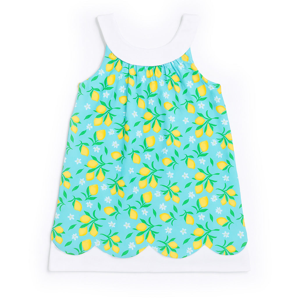 Lemon Print Dress