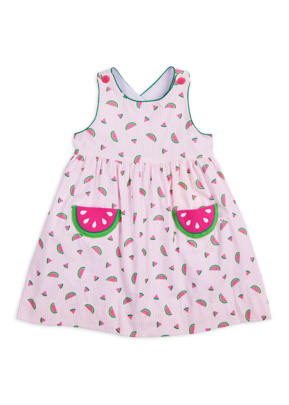 Printed Seersucker Dress With Watermelons – Florence Eiseman