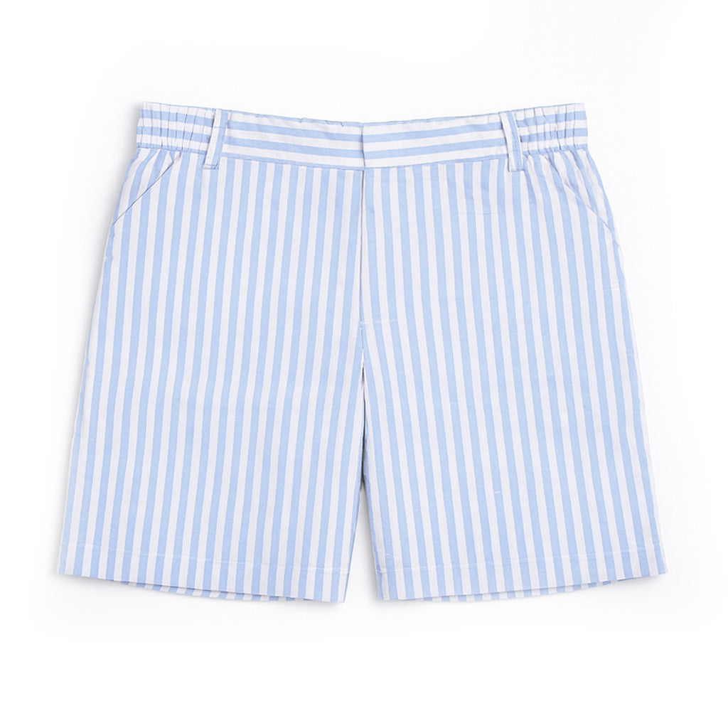 Stripe Linen Look Short
