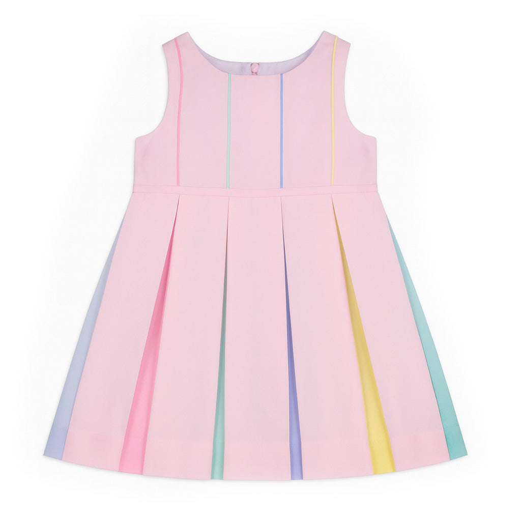 Multicolor Pleated Dress – Florence Eiseman