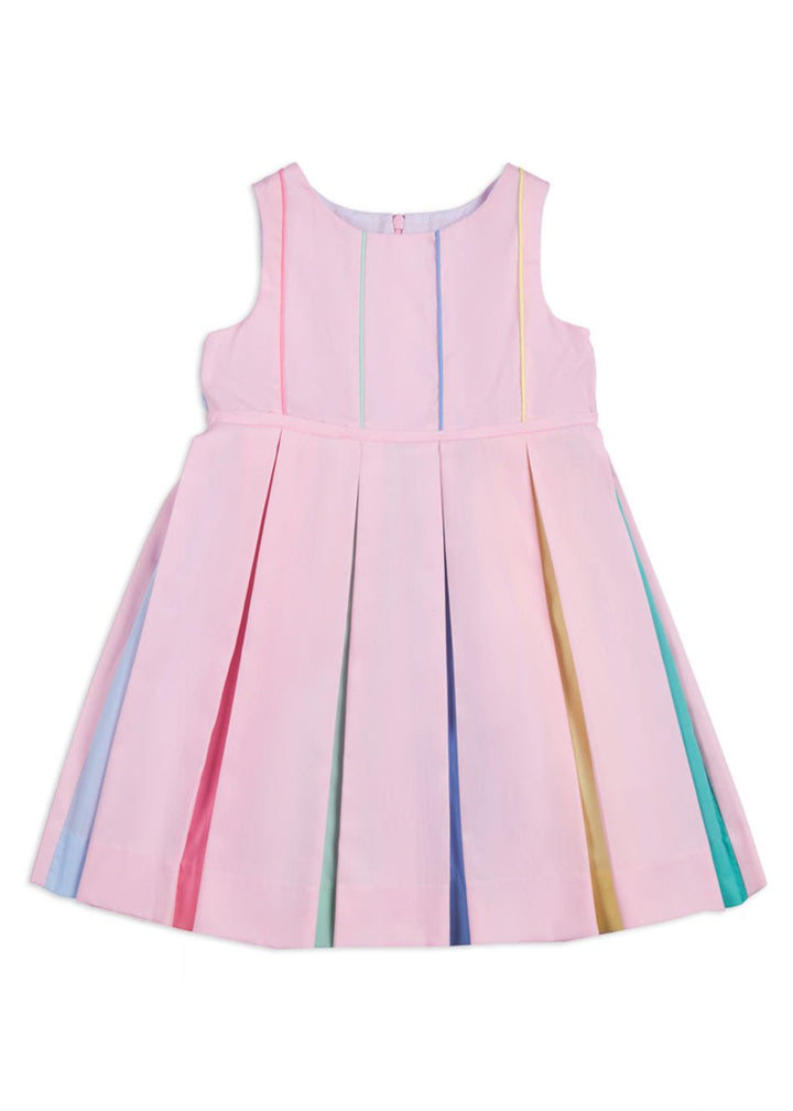 Multicolor Pleated Dress – Florence Eiseman