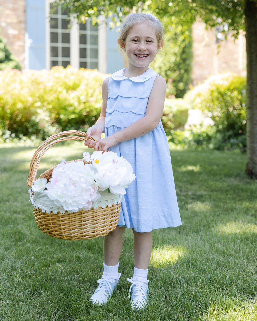 knee length dresses for ladies Linen Rust Dress - Girls Flower Girl Dress - Natural Linen