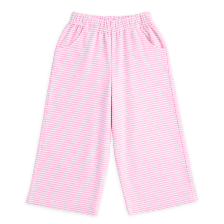 Stripe Terry Wide Leg Pant – Florence Eiseman