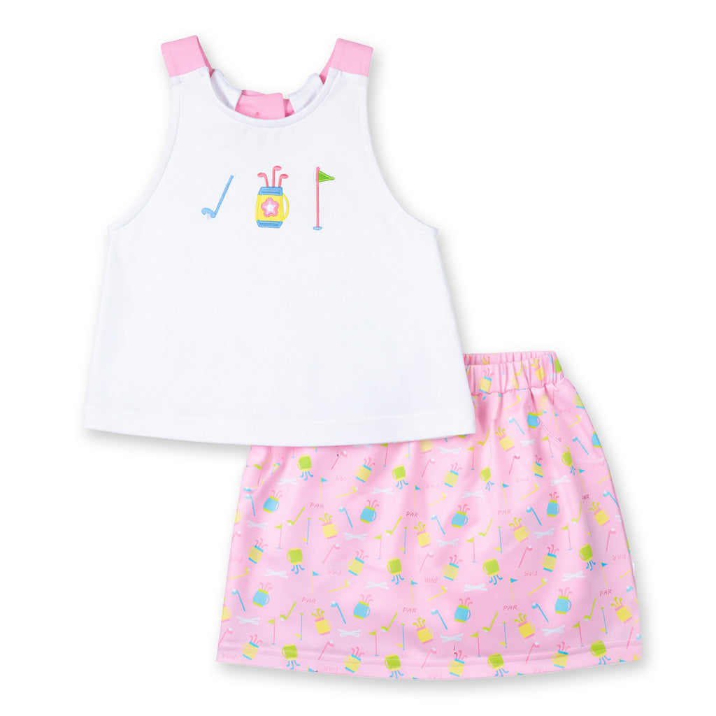Top And Skort Set With Golf