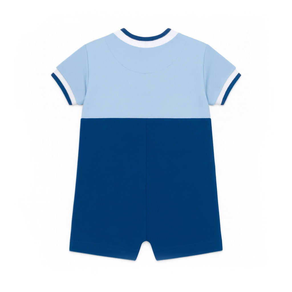 Knit Shortall With Pirate Ship & Crab