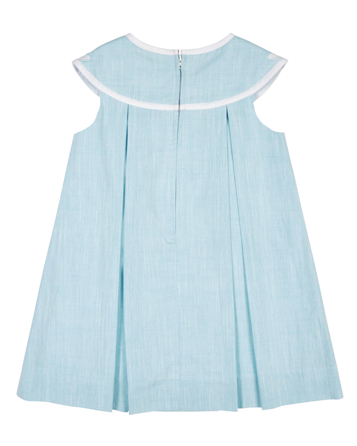 baby blue semi formal dress The Shirtdress in Linen