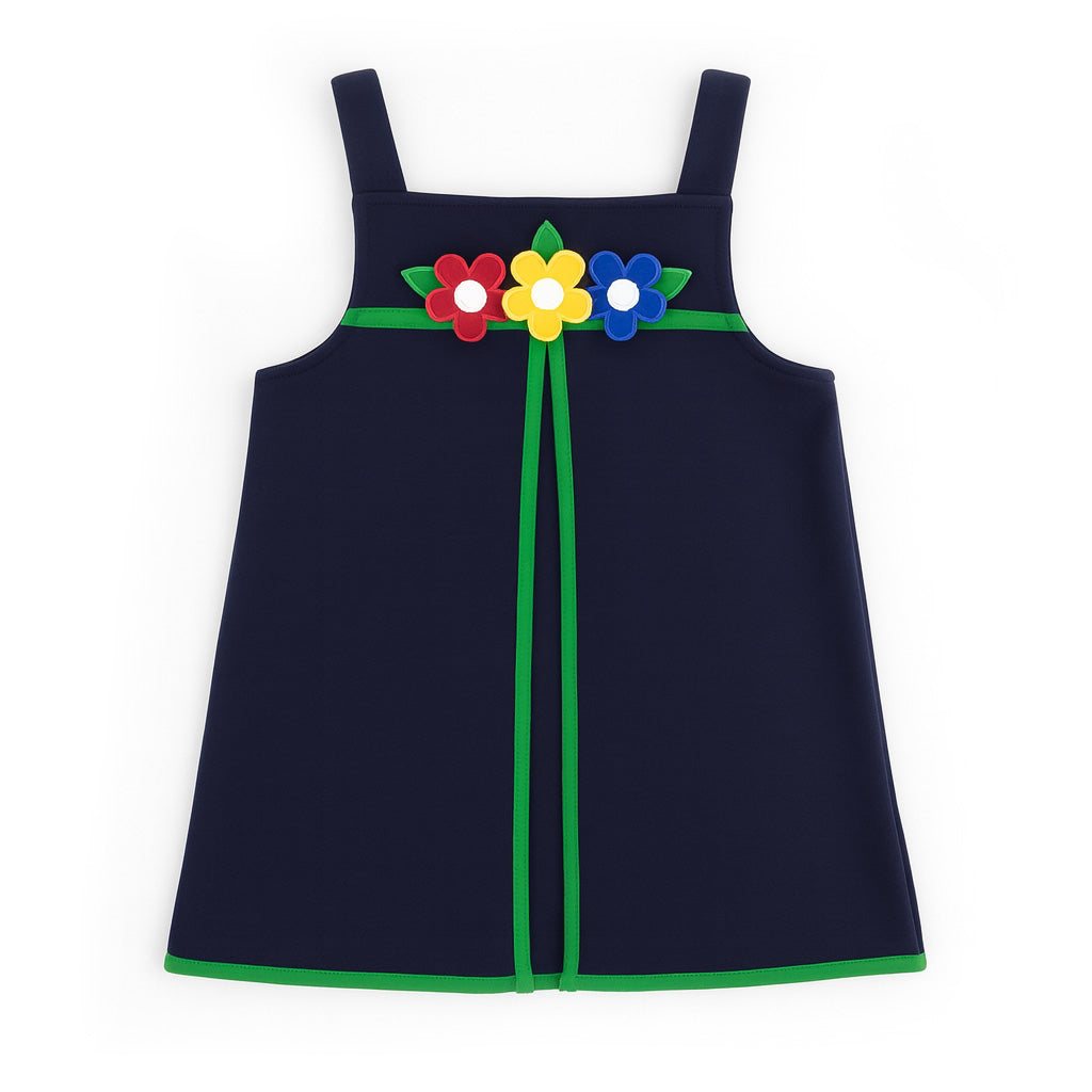 French Terry Knit Jumper With Flowers