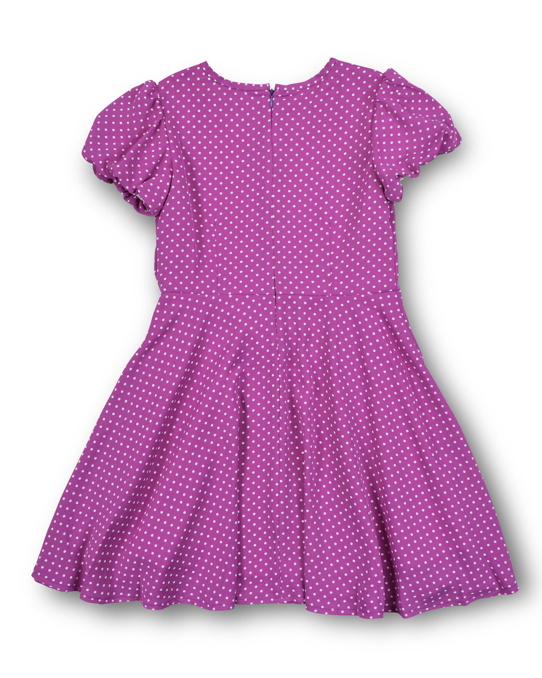 ★Cest Moidew★ Cest_Sweet polka dot puff sleeve dress CeCe V Neck Short Puffed Sleeve Polka Dot Midi Dress | Dillard's