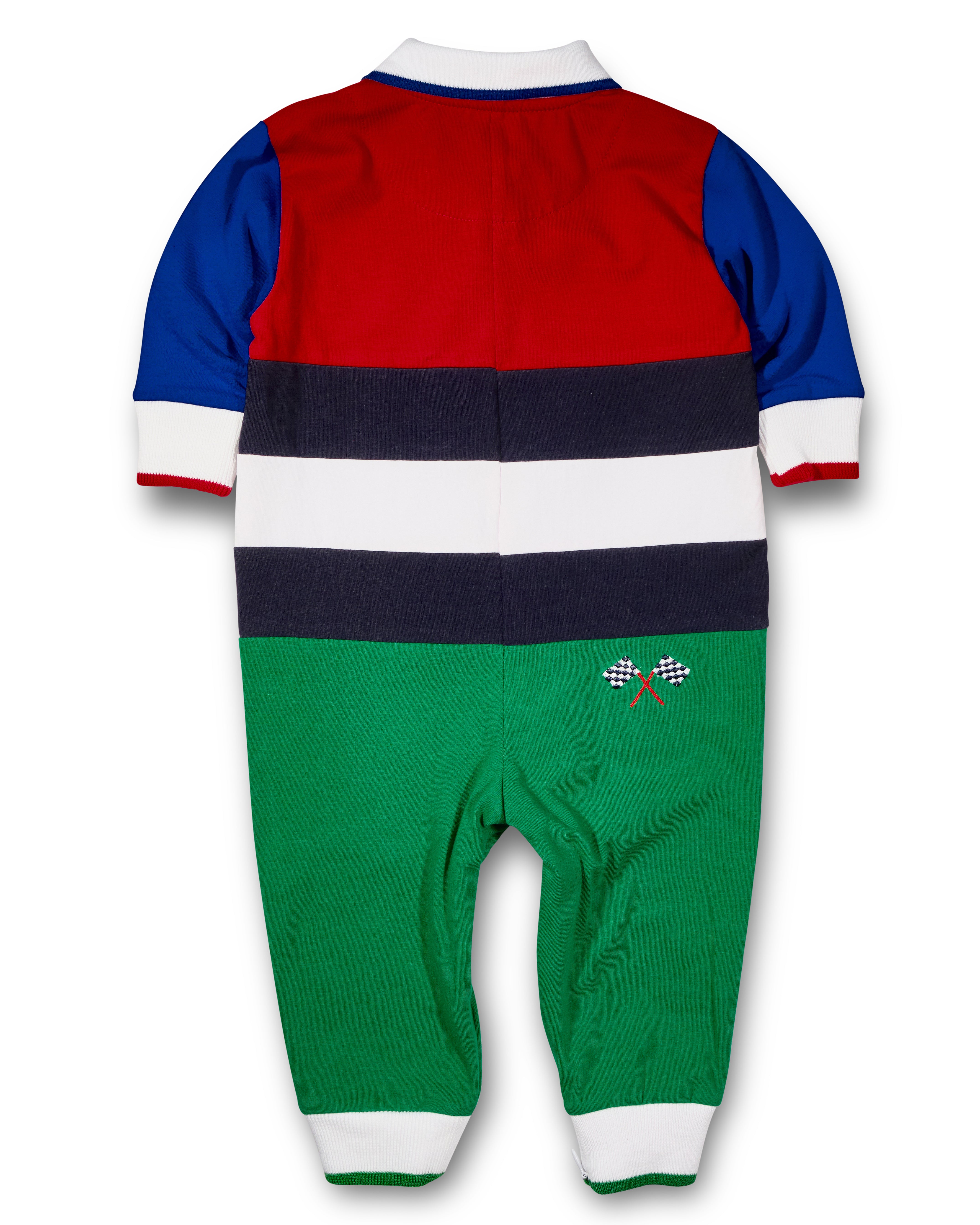 Jersey Knit Longall With Race Car