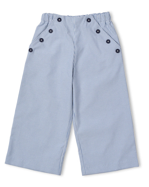 Stripe Button Front Pants – Florence Eiseman