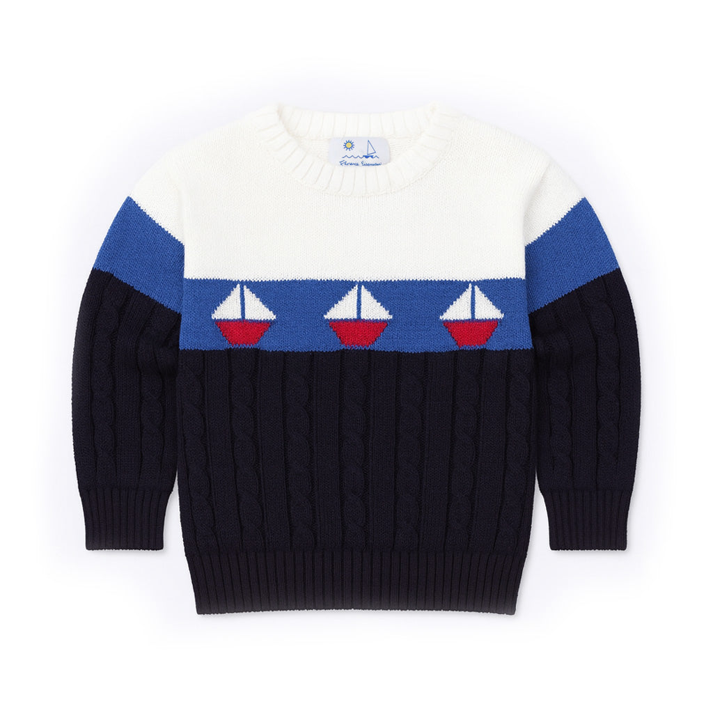 Sweater With Sailboats