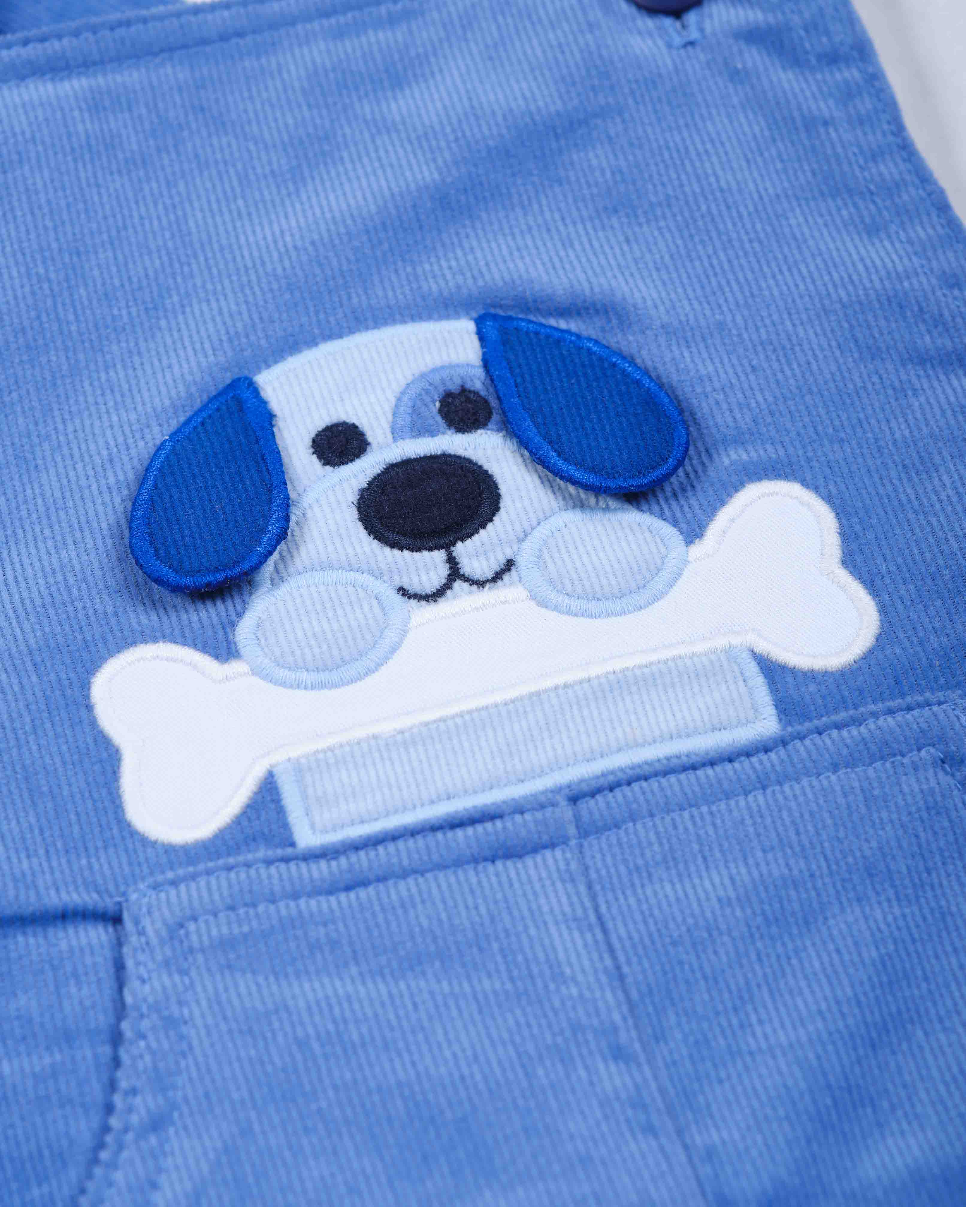 Corduroy Longall With Dog & Bone