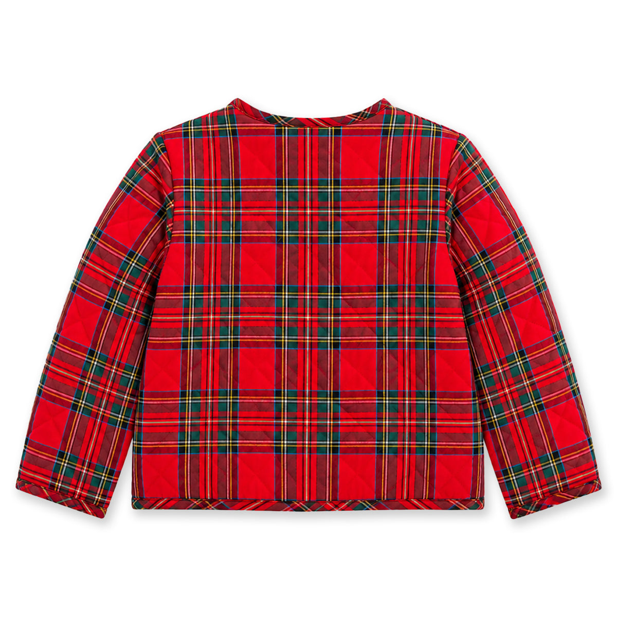 Plaid Quilted Jacket