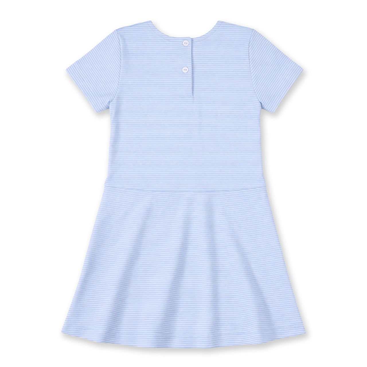 Stripe Knit Dress with Crayons