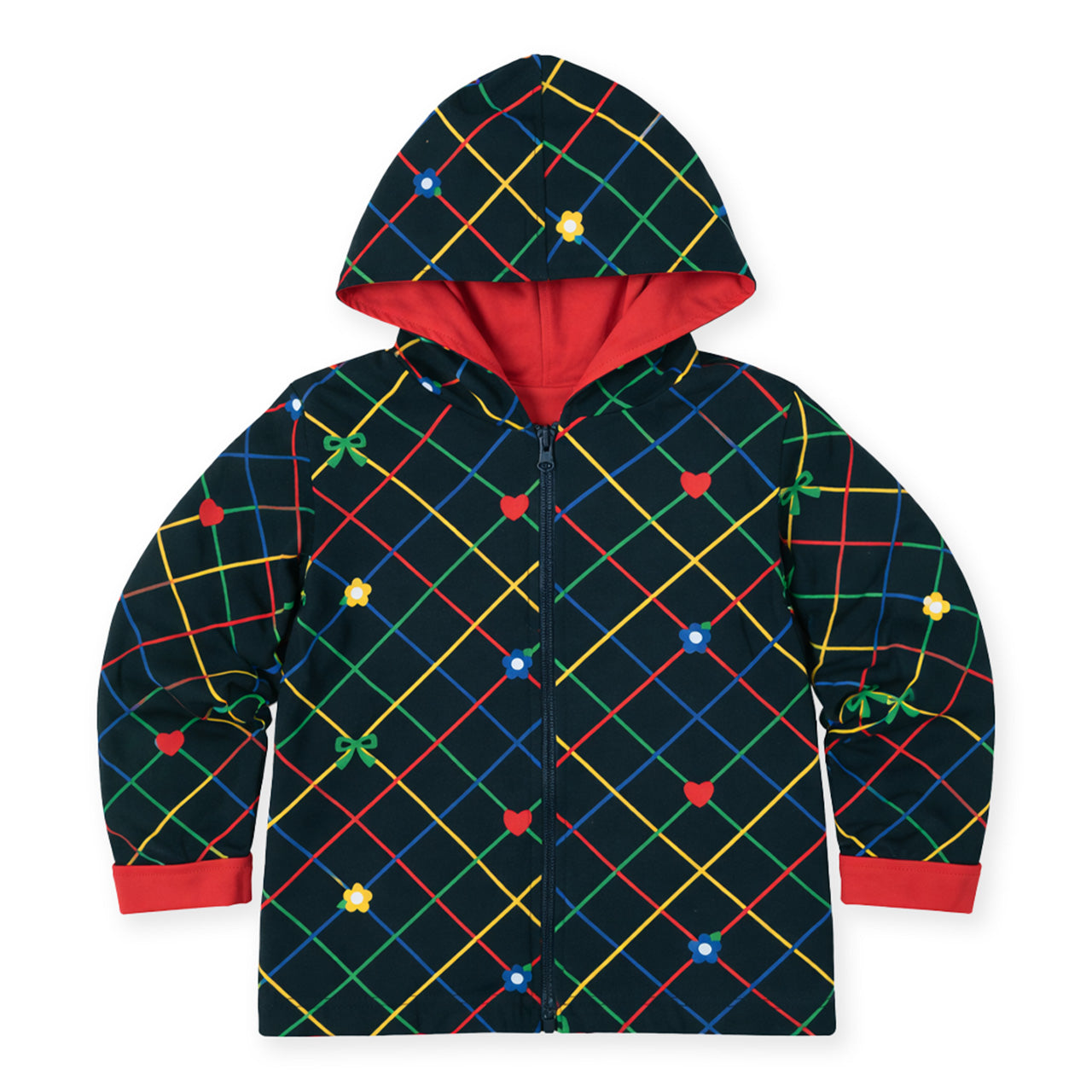 Reversible Jacket with Hearts, Flowers, & Bows
