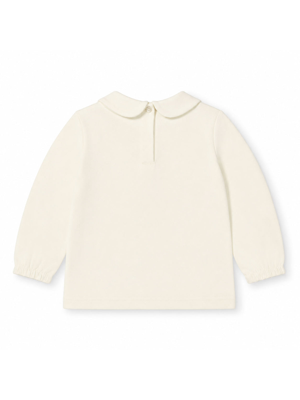 Ivory Long Sleeve Blouse