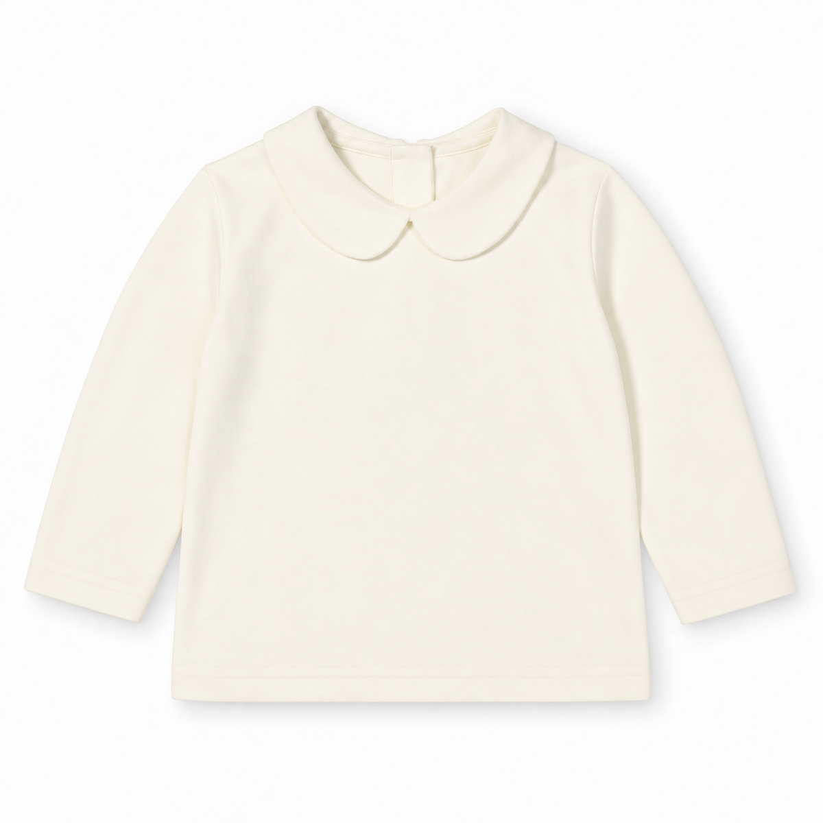 Ivory Long Sleeve Blouse
