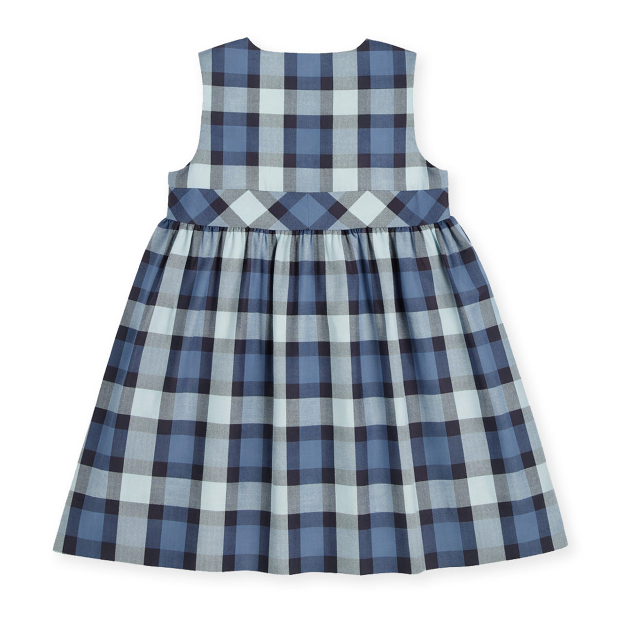 Plaid Jumper with Pocket